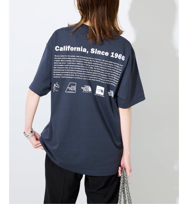 SLOBE IENA「《追加予約》THE NORTH FACE/ノースフェイス Historical Logo Tee NT32407」|Tシャツ・カットソー|ネイビー