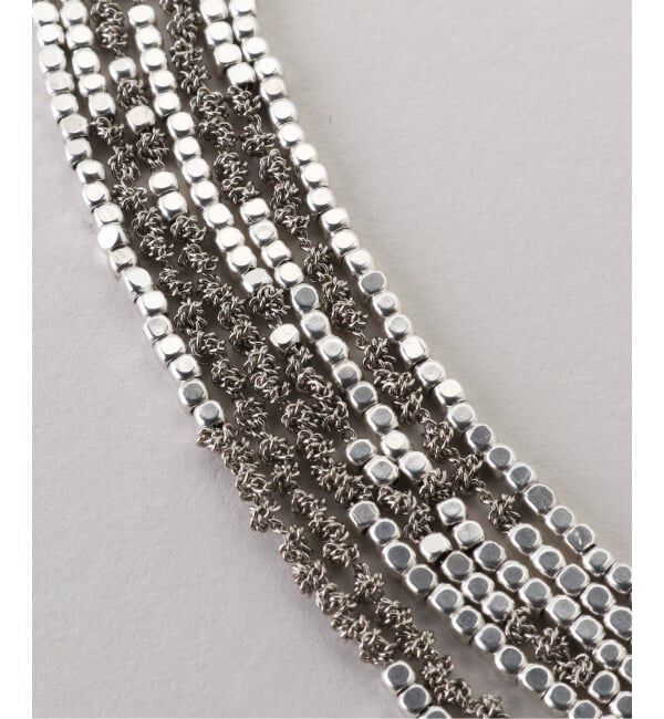 VERMEIL par iena「JEAN FRANCOIS MIMILLA ジャンフランソワミミラ Steel Beads & SteeネックレスCOL159」|ネックレス|