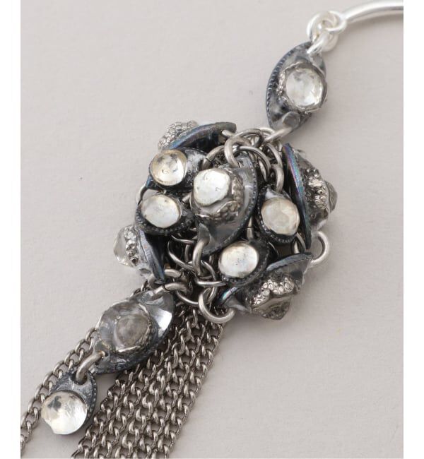 VERMEIL par iena「JEAN FRANCOIS MIMILLA ジャン フランソワ ミミラ Rhinestone in resiピアス BO112」|ピアス|