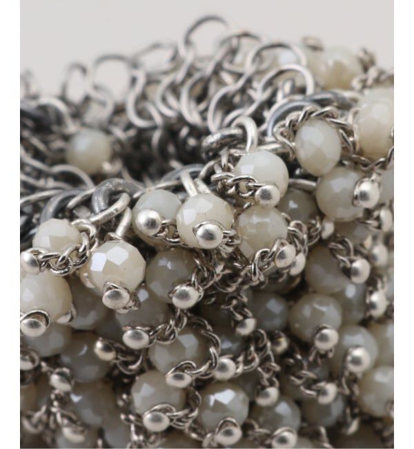 VERMEIL par iena「JEAN FRANCOIS MIMILLA ジャンフランソワミミラ Glass Beads & Stee リング BAG101」|リング|