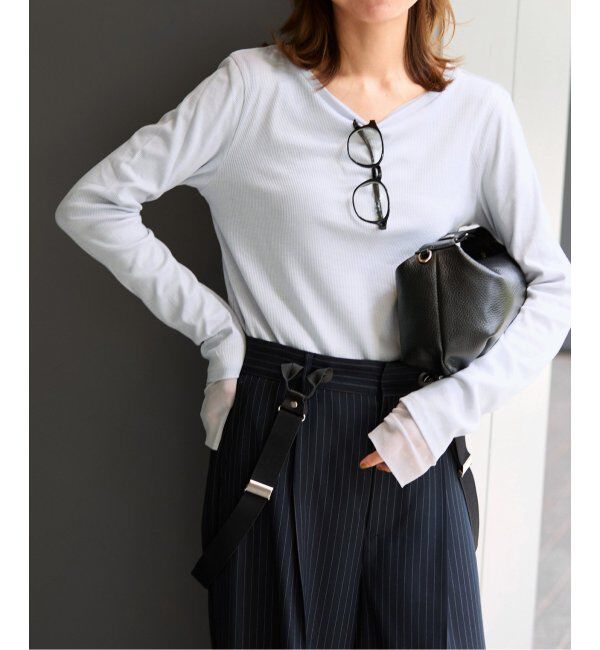 JOURNAL STANDARD relume「《追加2/2枚セット》3WAYチュールレイヤード T」|Tシャツ・カットソー|