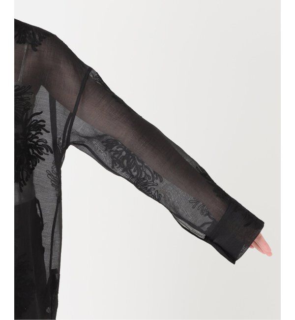 JOURNAL STANDARD「《追加2》シアーレースビッグシャツ」|シャツ・ブラウス|