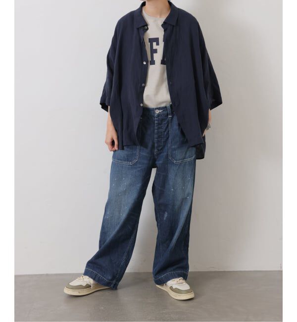 journal standard luxe「《追加》リネンキャンバス バルーンシャツ」|シャツ・ブラウス|