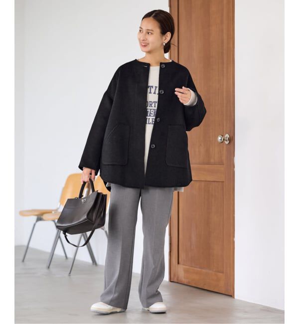 FRAMeWORK「≪追加≫セミフレアパンツ」|スラックス|