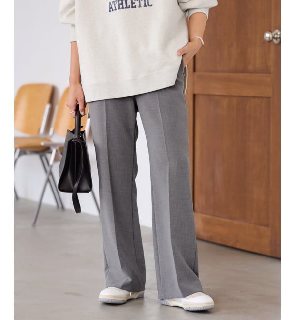 FRAMeWORK「≪追加≫セミフレアパンツ」|スラックス|