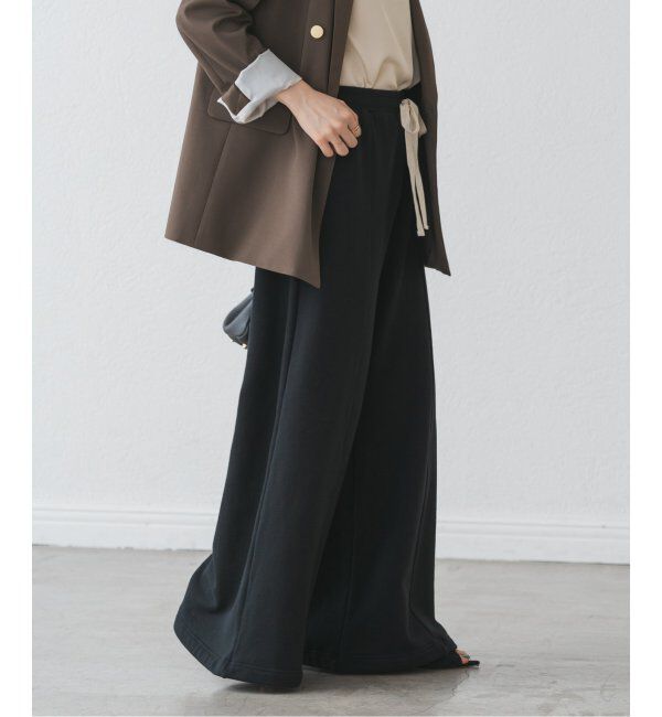 NOBLE「スビンコットンスウェットパンツ」|スラックス|