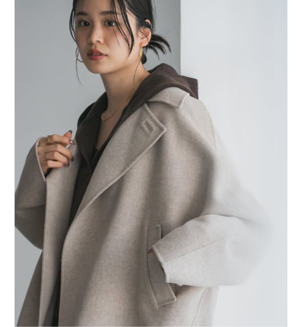 NOBLE「《追加》Super160s リバードルマンショートコート」|その他|