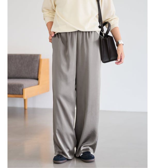 FRAMeWORK「サテンイージーパンツ」|その他|