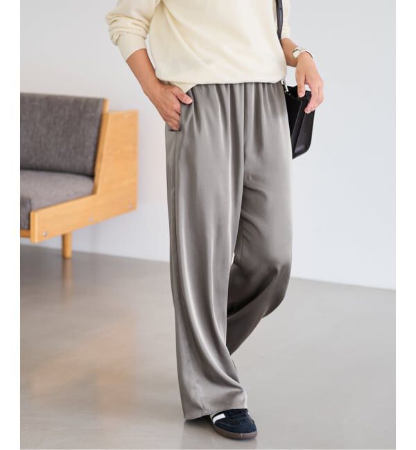 FRAMeWORK「サテンイージーパンツ」|その他|