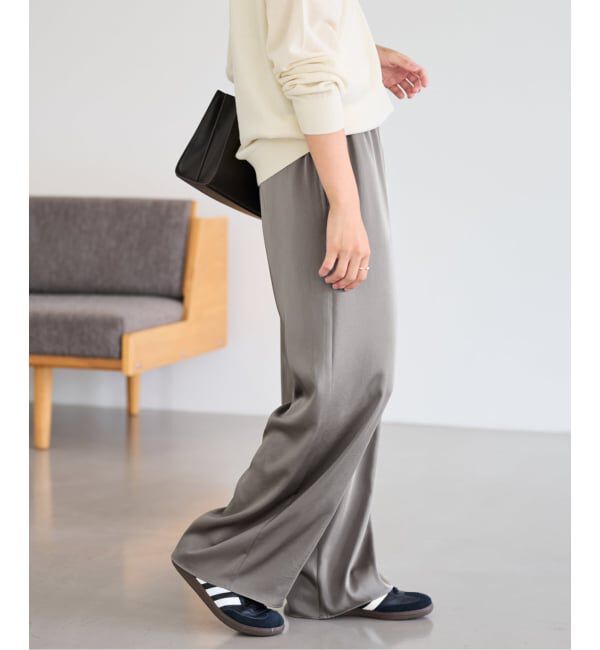 FRAMeWORK「サテンイージーパンツ」|その他|