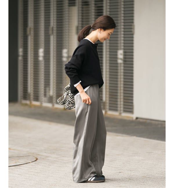 FRAMeWORK「サテンイージーパンツ」|その他|