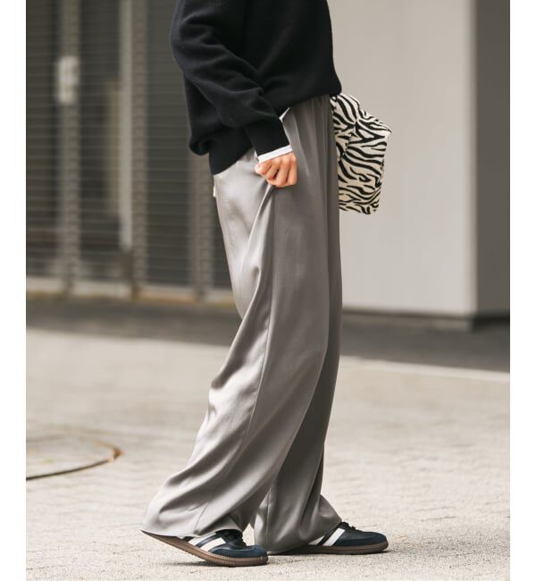 FRAMeWORK「サテンイージーパンツ」|その他|