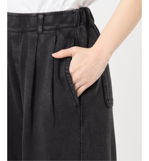 U by SPICK&SPAN「《予約》ガーメントダイタックスウェットパンツ」|その他|