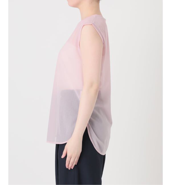  「《予約》【洗える】シアートリコットタンクトップ」|タンクトップ|