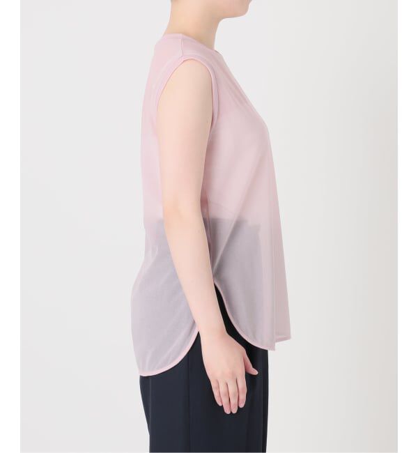  「《予約》【洗える】シアートリコットタンクトップ」|タンクトップ|