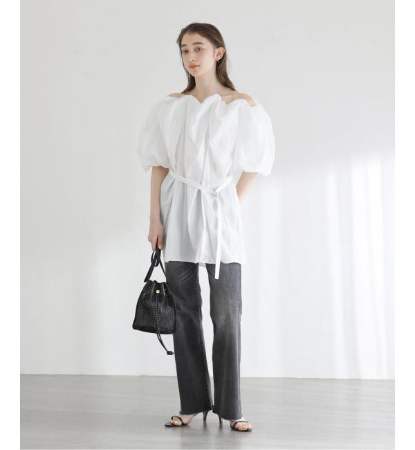  「《予約》LORISTELLA / ロリステッラ メッシュ&times;レザーコンビショルダーバッグ」|ショルダー・メッセンジャー|