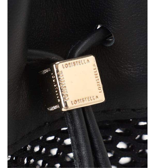  「《予約》LORISTELLA / ロリステッラ メッシュ&times;レザーコンビショルダーバッグ」|ショルダー・メッセンジャー|