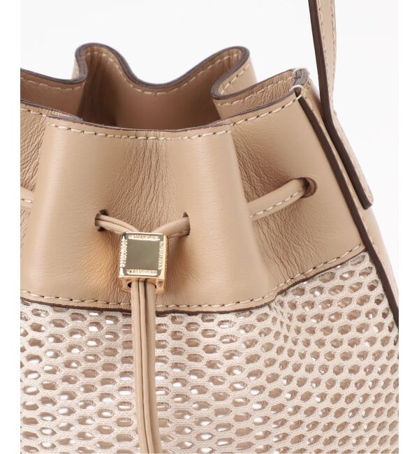  「《予約》LORISTELLA / ロリステッラ メッシュ&times;レザーコンビショルダーバッグ」|ショルダー・メッセンジャー|