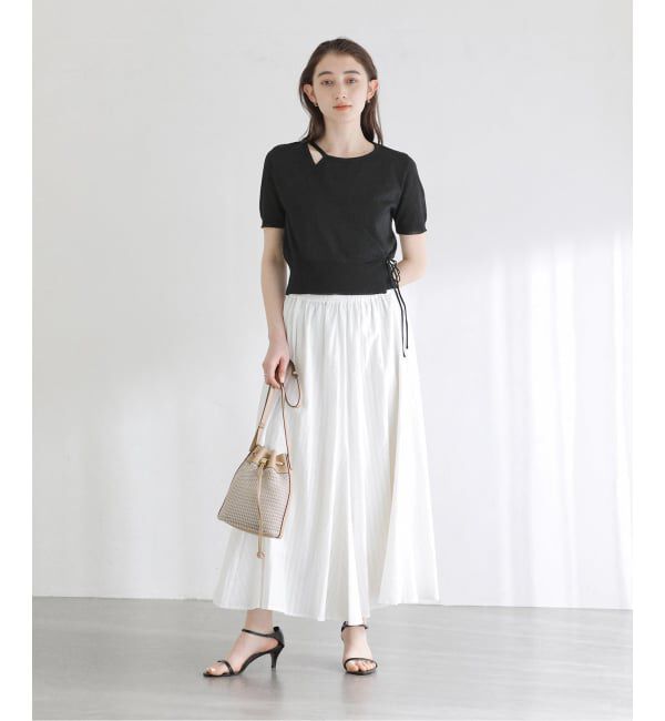  「《予約》LORISTELLA / ロリステッラ メッシュ&times;レザーコンビショルダーバッグ」|ショルダー・メッセンジャー|