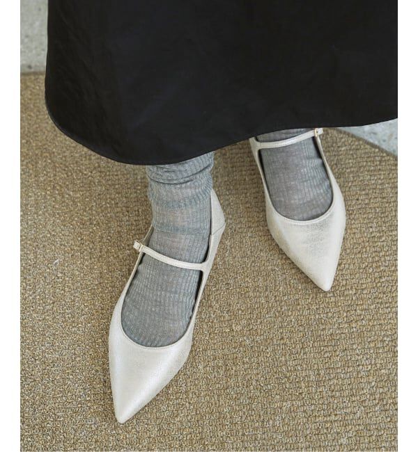  「《追加》ポインテッドワンストラップフラット」|その他|