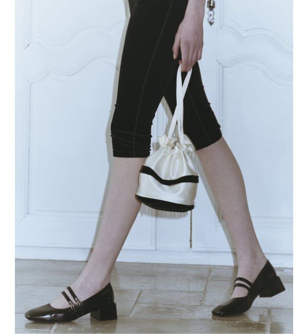  「《WEB限定》Le decore / ル デコレ 4.5cm eyelet メリージェーン」|パンプス|