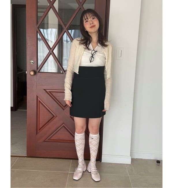  「《WEB限定》Le decore / ル デコレ 4.5cm eyelet メリージェーン」|パンプス|