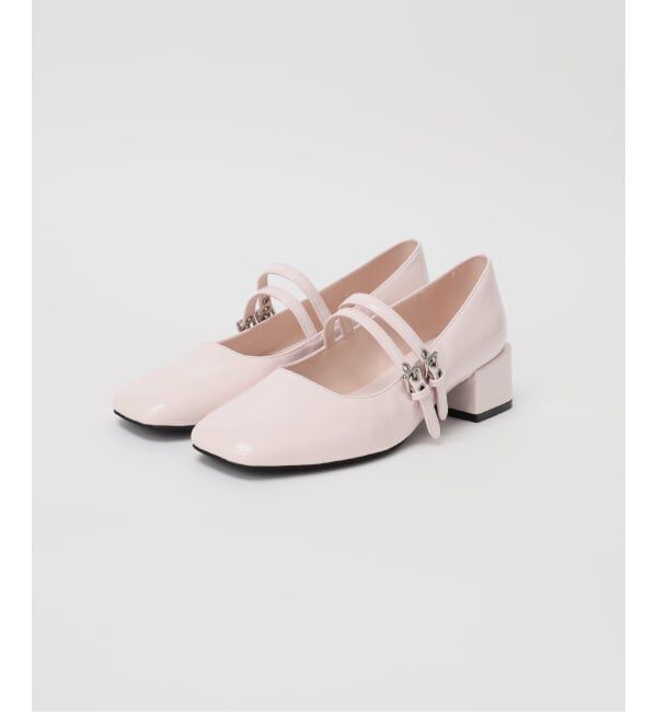  「《WEB限定》Le decore / ル デコレ 4.5cm eyelet メリージェーン」|パンプス|