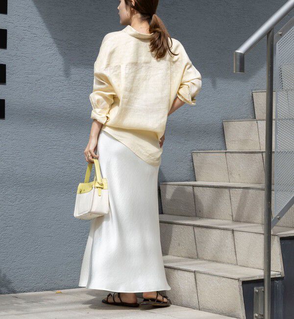 NOLLEY'S「MY STANDARD マルチWAYリネンシャツ」|シャツ・ブラウス|