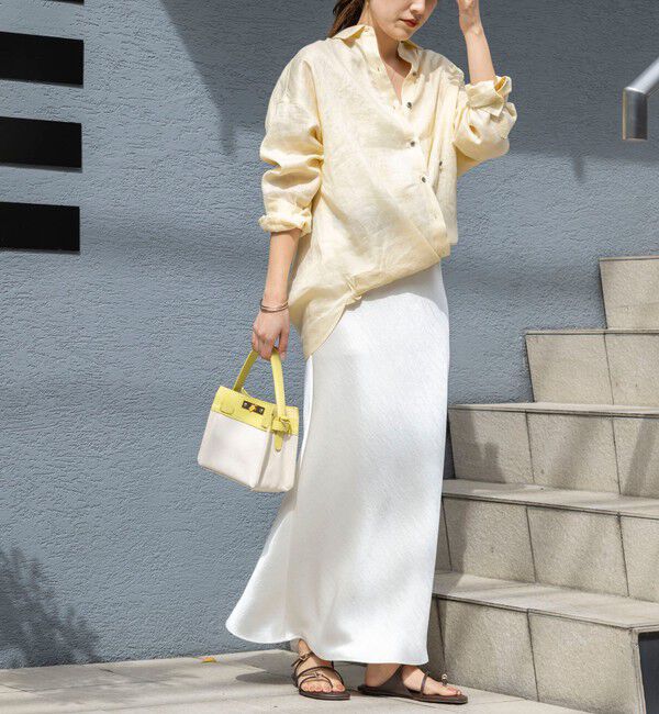 NOLLEY'S「MY STANDARD マルチWAYリネンシャツ」|シャツ・ブラウス|