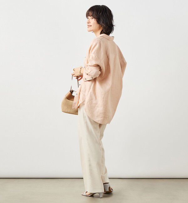 NOLLEY'S「MY STANDARD マルチWAYリネンシャツ」|シャツ・ブラウス|