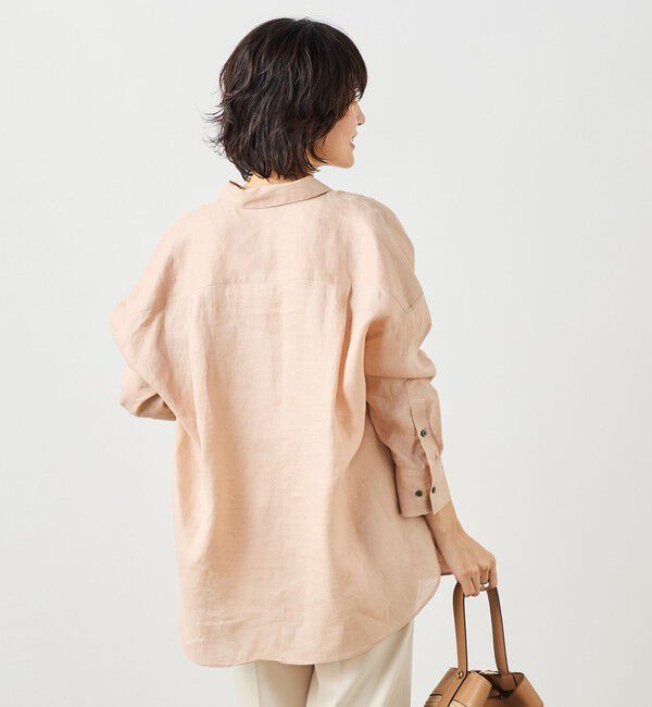 NOLLEY'S「MY STANDARD マルチWAYリネンシャツ」|シャツ・ブラウス|