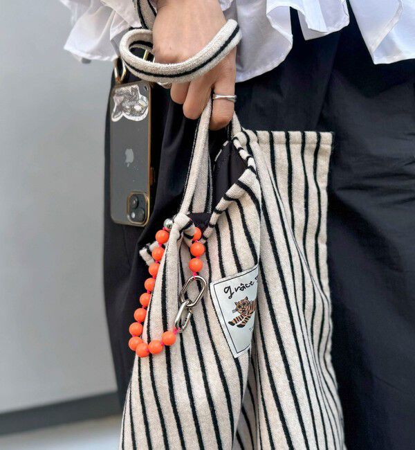 NOLLEY'S「NOLLEYS スマホストラップ S」|チャーム・キーホルダー|オレンジ