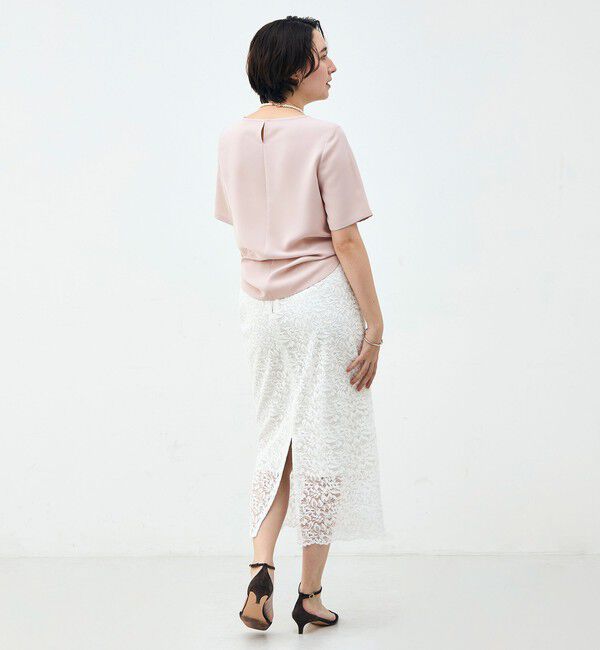 NOLLEY'S sophi「ウォッシャブルダブルクロスＴブラウス」|シャツ・ブラウス|