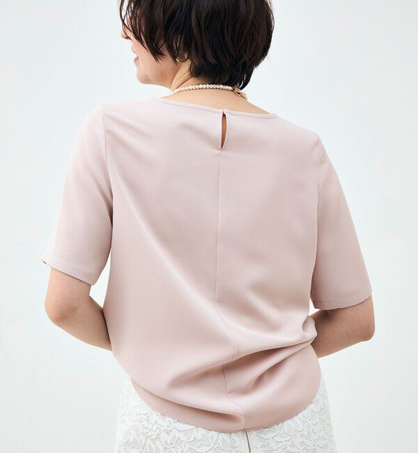 NOLLEY'S sophi「ウォッシャブルダブルクロスＴブラウス」|シャツ・ブラウス|