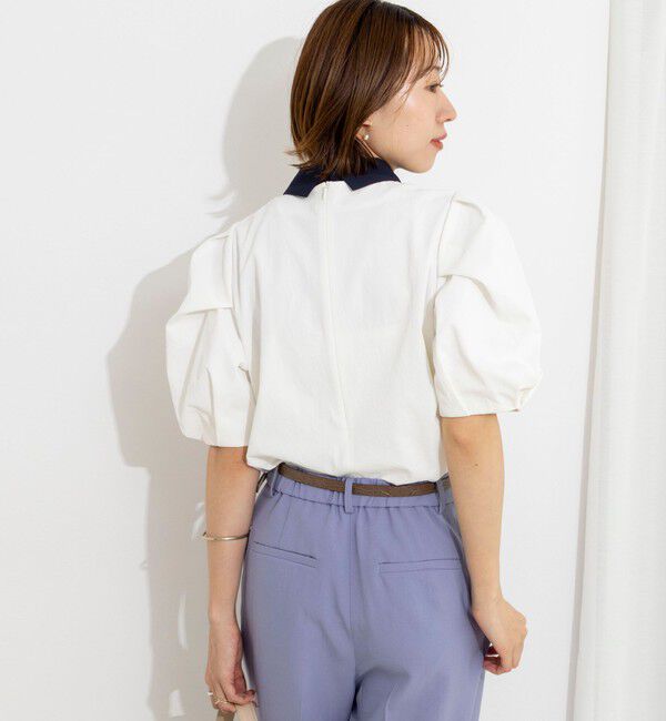 NOLLEY'S「2WAY襟ブラウス」|シャツ・ブラウス|