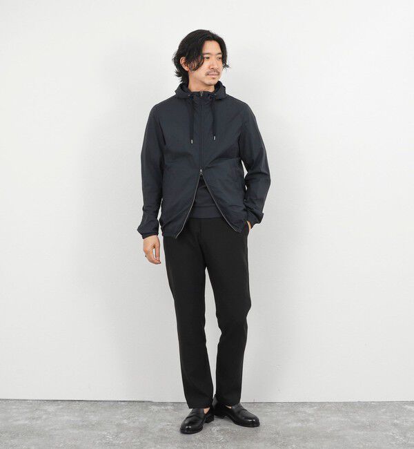 NOLLEY'S goodman「【HERNO】MICRO RIPSTOP NYLON HOODIE」|ブルゾン・スタジャン|