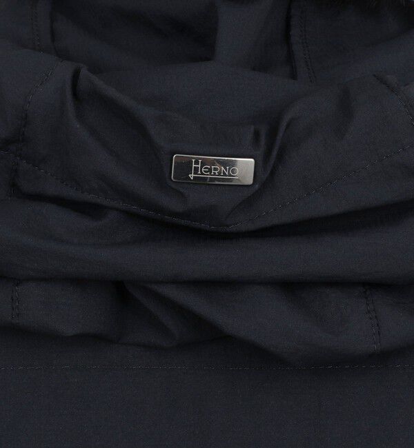 NOLLEY'S goodman「【HERNO】MICRO RIPSTOP NYLON HOODIE」|ブルゾン・スタジャン|