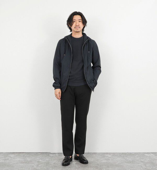 NOLLEY'S goodman「【HERNO】MICRO RIPSTOP NYLON HOODIE」|ブルゾン・スタジャン|