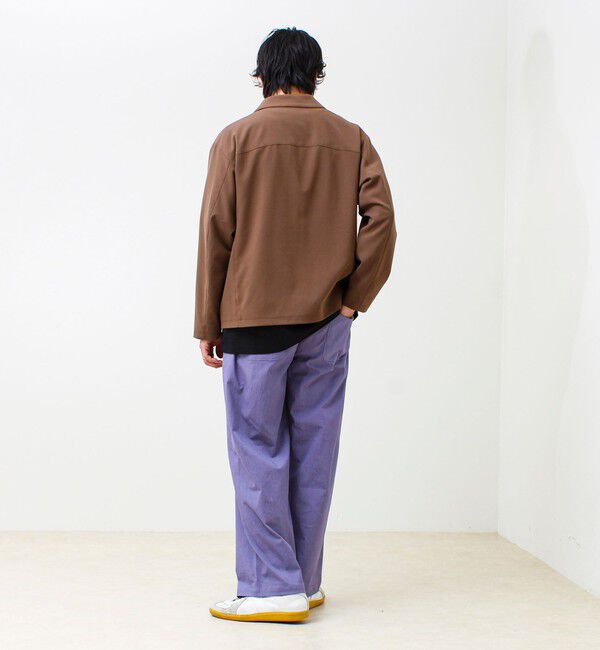 GLOSTER「【色で選べる/ユニセックス対応】GOODNESS イージーパンツ」|チノ|