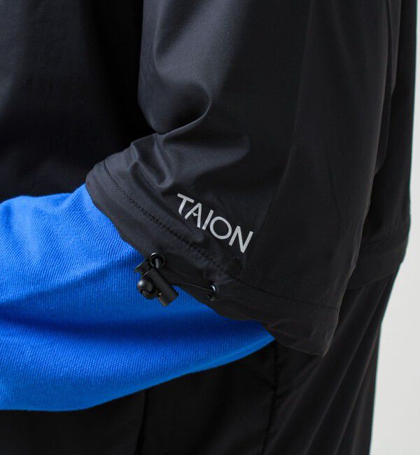 GLOSTER「【TAION/タイオン】HI-NECK W-ZIP DETACHABLE LIGHT JACKET」|ブルゾン・スタジャン|