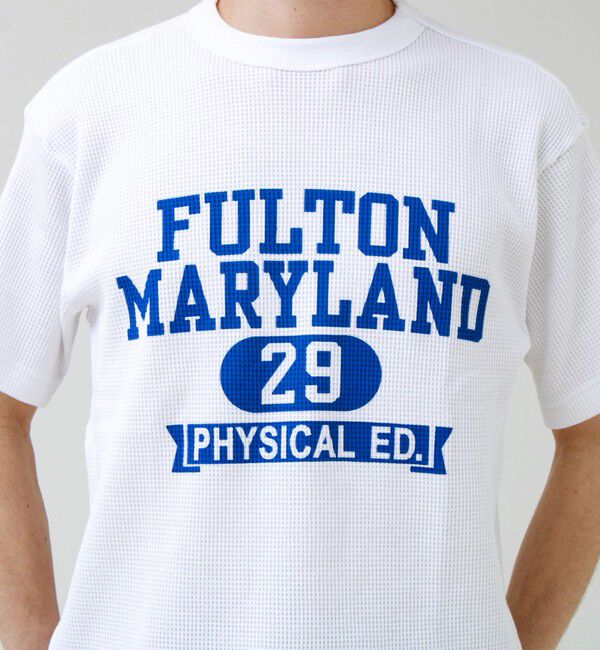 GLOSTER「【Champion/チャンピオン】WAFFLE PRINT S/S」|Tシャツ・カットソー|