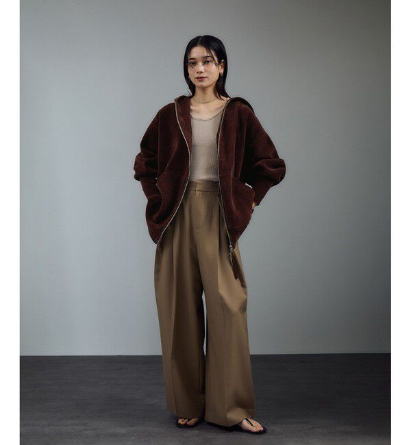 SALON adam et rope'「ジップパーカー-CreamyCotton /クリーミーコットン-」|パーカー|