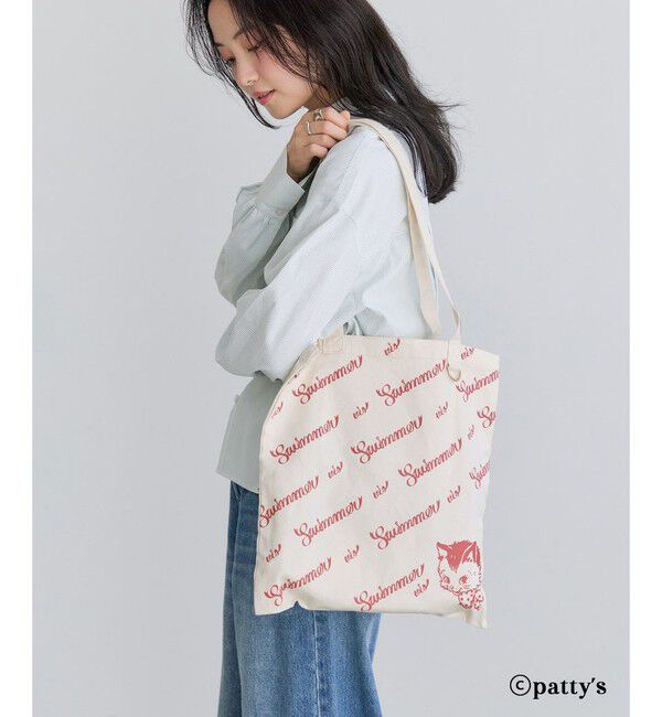 VIS「【SWIMMER&times;VIS】モチーフプリントトートバッグ/A4対応」|トートバッグ|