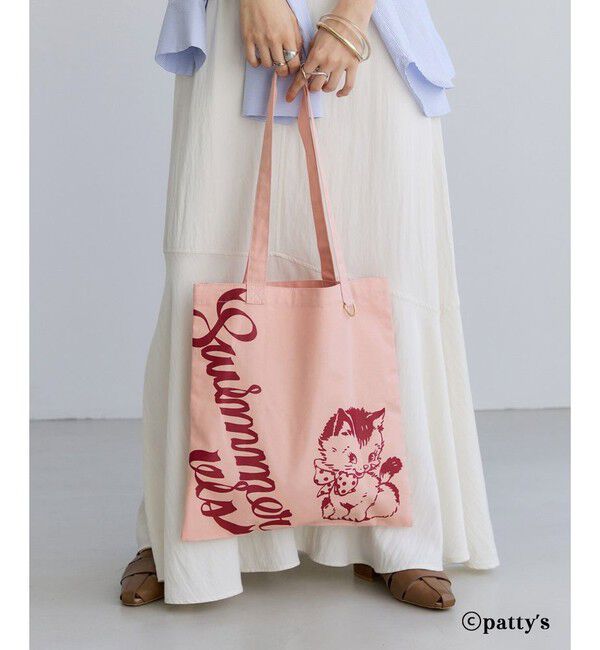 VIS「【SWIMMER&times;VIS】モチーフプリントトートバッグ/A4対応」|トートバッグ|