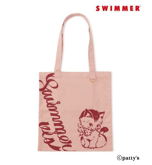 VIS「【SWIMMER&times;VIS】モチーフプリントトートバッグ/A4対応」|トートバッグ|