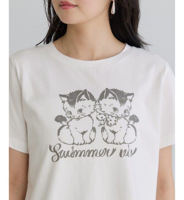 VIS「【SWIMMER&times;VIS】アソートプリントTシャツ」|Tシャツ・カットソー|