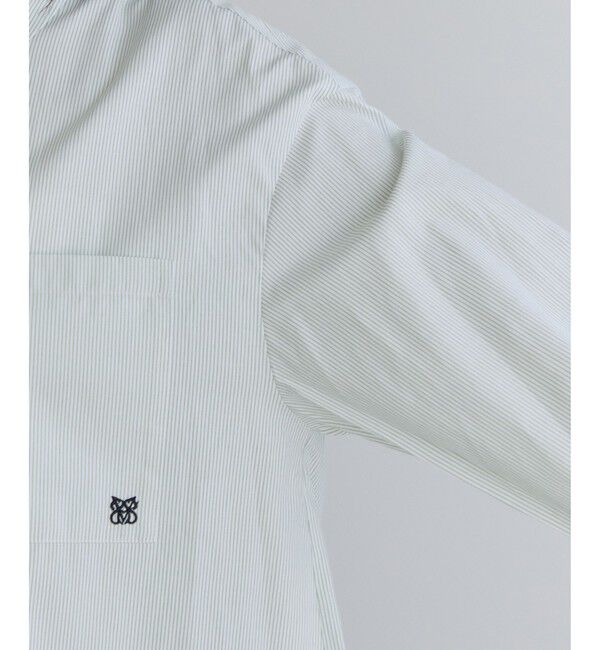 VIS「【SWIMMER&times;VIS】ポイント刺しゅうストライプシャツ」|シャツ・ブラウス|
