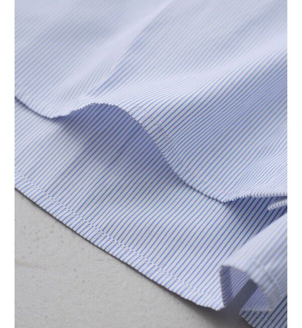 VIS「【SWIMMER&times;VIS】ポイント刺しゅうストライプシャツ」|シャツ・ブラウス|