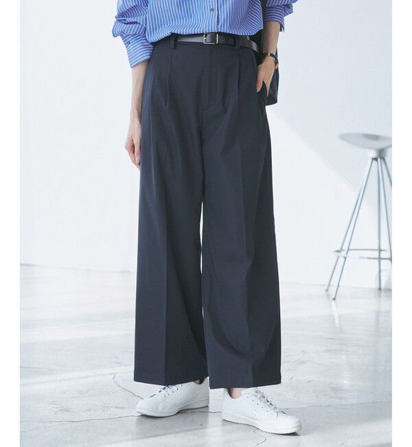 Rope&rsquo;Picnic「【3サイズ展開】チノライクタックパンツ」|チノ|