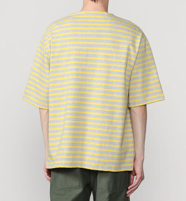 ORCIVAL「ORCIVAL | コットンロード クルーネック 半袖バスクシャツ MEN」|Tシャツ・カットソー|